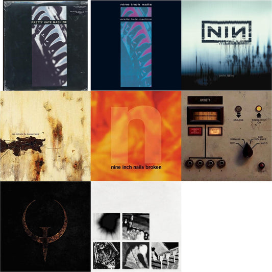 Pretty Hate Machine: 2010 Remaster & Pretty Hate Machine & With Teeth (2LP) & Downward Spiral (2LP/180G/2016 Remaster) & Broken (180G/LP/7Inch) & Add Violence Ep & Quake (2LP) & Bad Witch (LP)