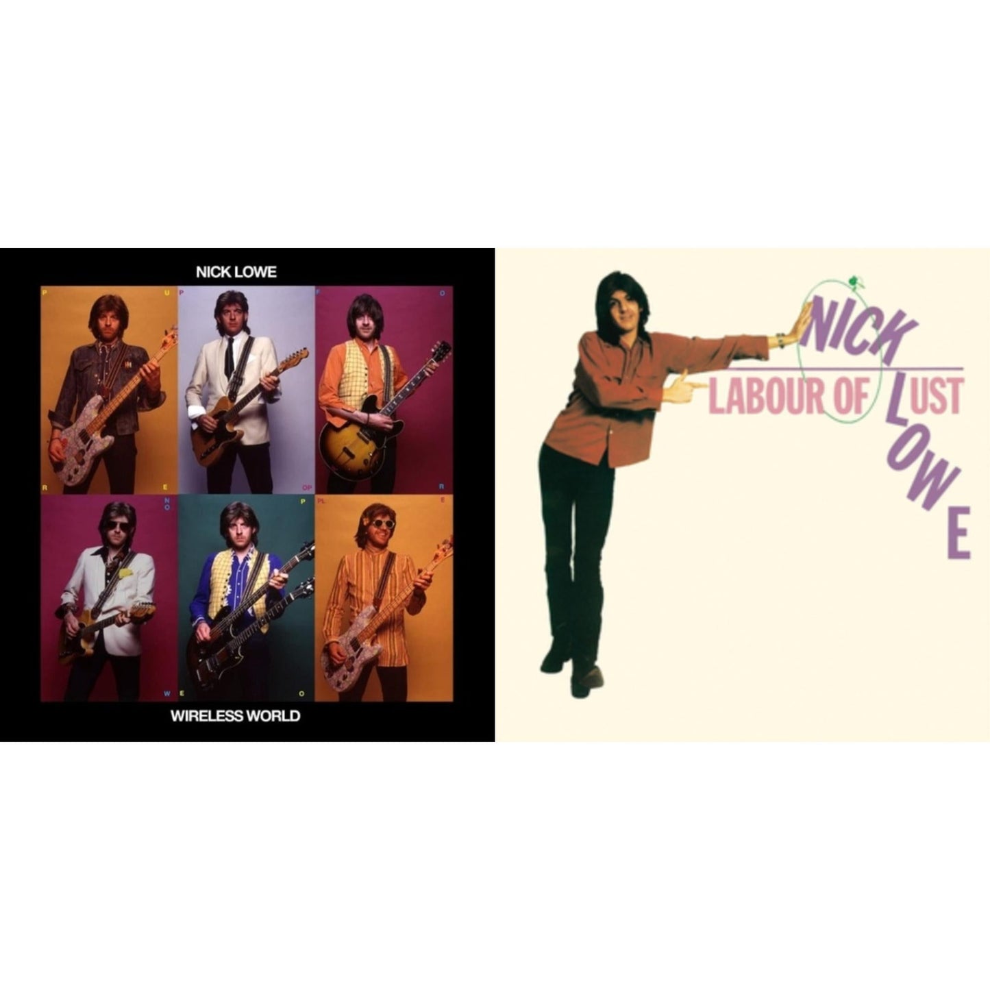 Wireless World (Transparent Green With Black Swirl LP Vinyl) & Labour Of Lust (Pink LP Vinyl/Dl Card)