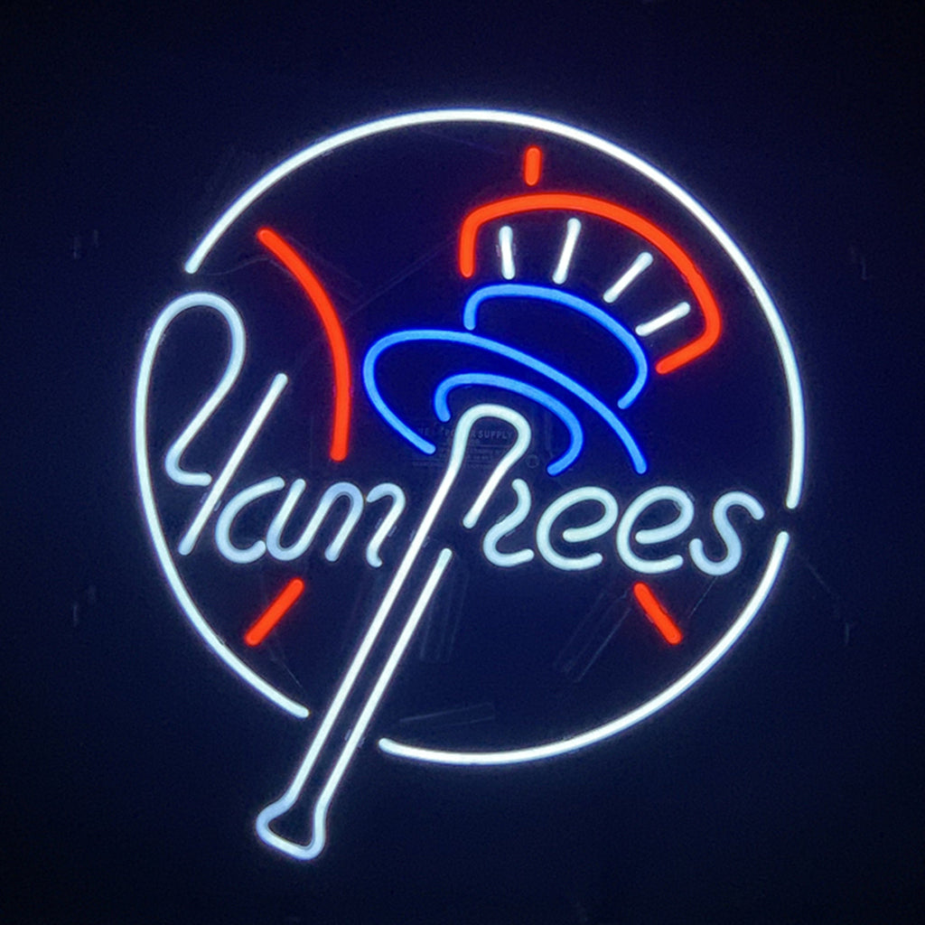 NLB New York Yankees Baseball Neon Signs