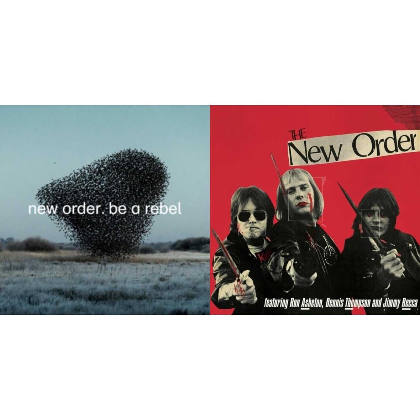 Be A Rebel Ep & New Order (Marble LP Vinyl)