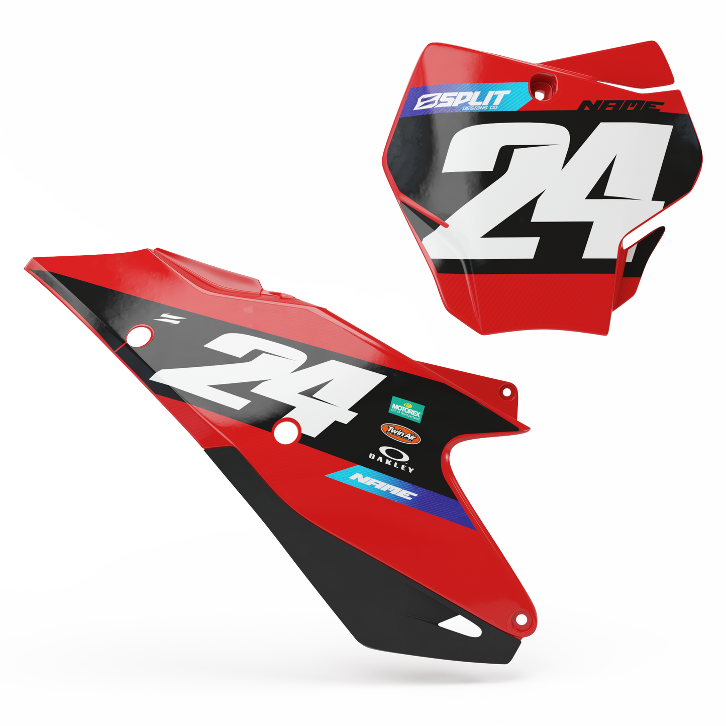 FACTORY24 Number Boards for GASGAS