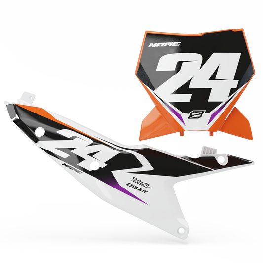 'FACTORY24' Number Boards for KTM's