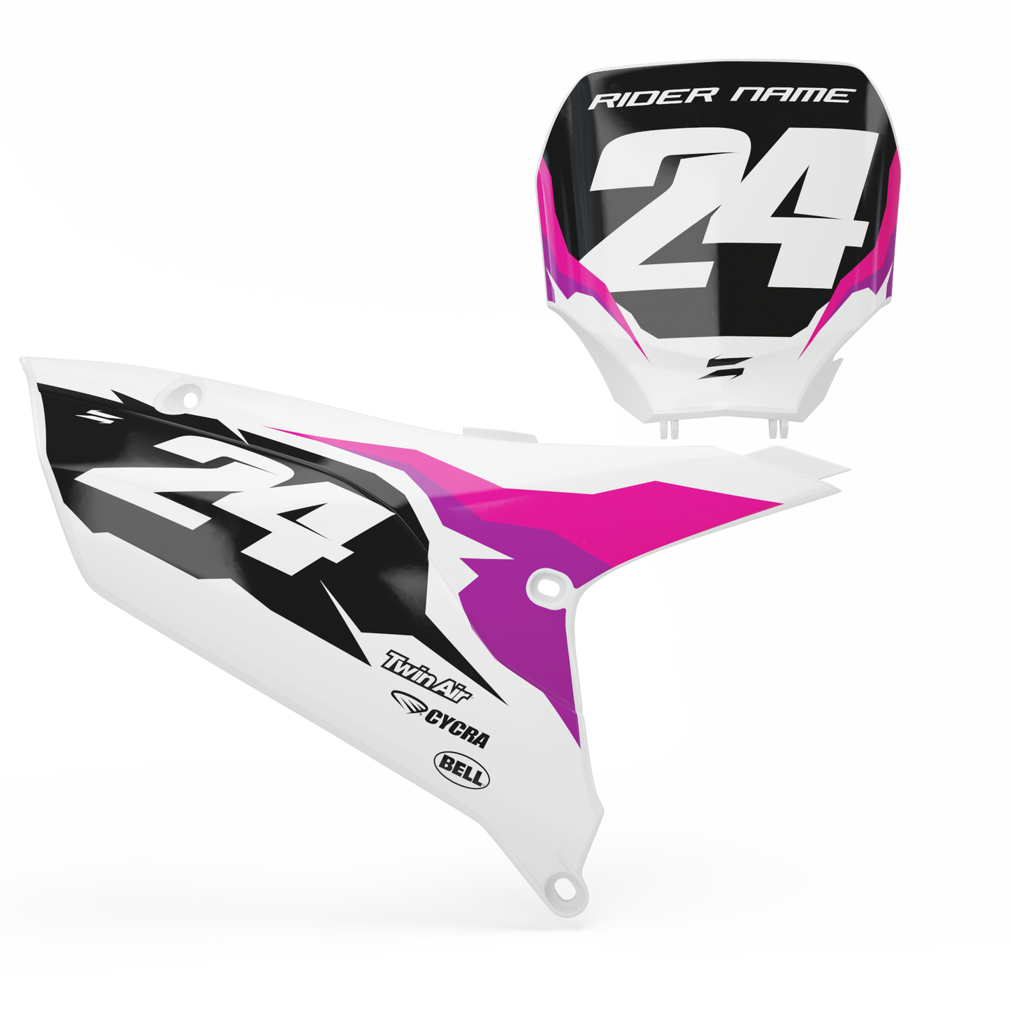 THROWBACK Number Boards for Yamaha's