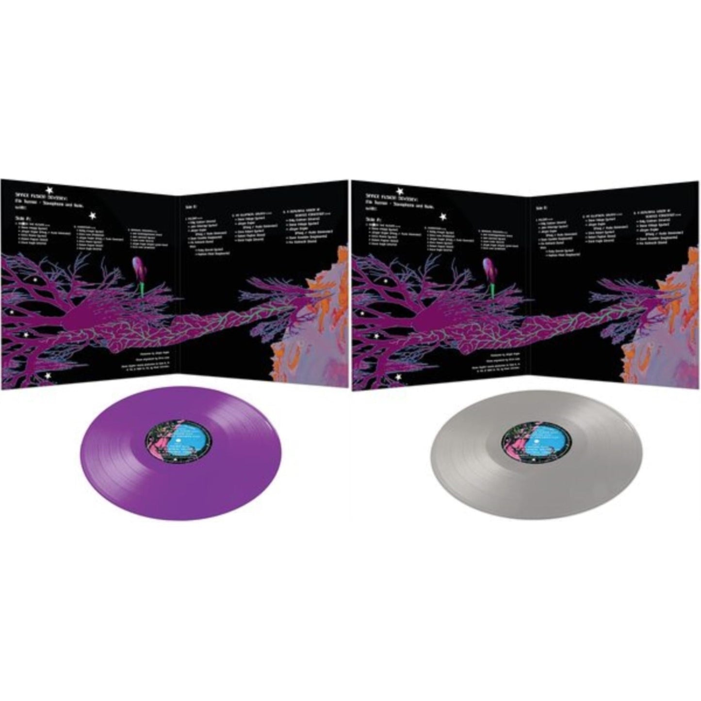 Space Fusion Odyssey (Silver LP Vinyl) & Space Fusion Odyssey (Purple LP Vinyl)