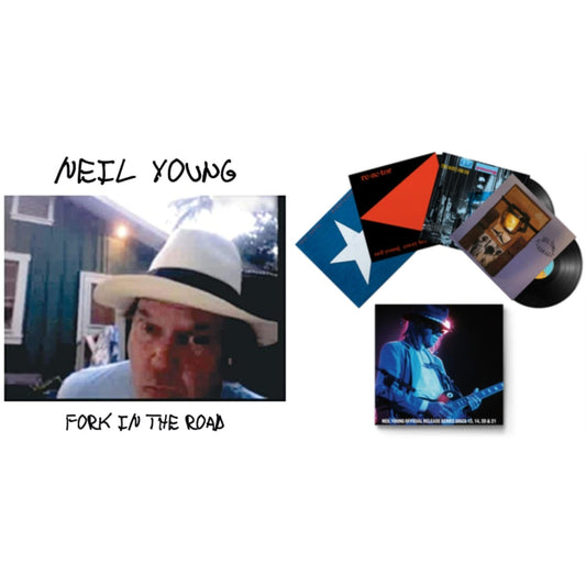 Neil Young - Official Release Series Discs 13, 14, 20 & 21 & Fork In The Road (140G) - LP Vinyl Bundle