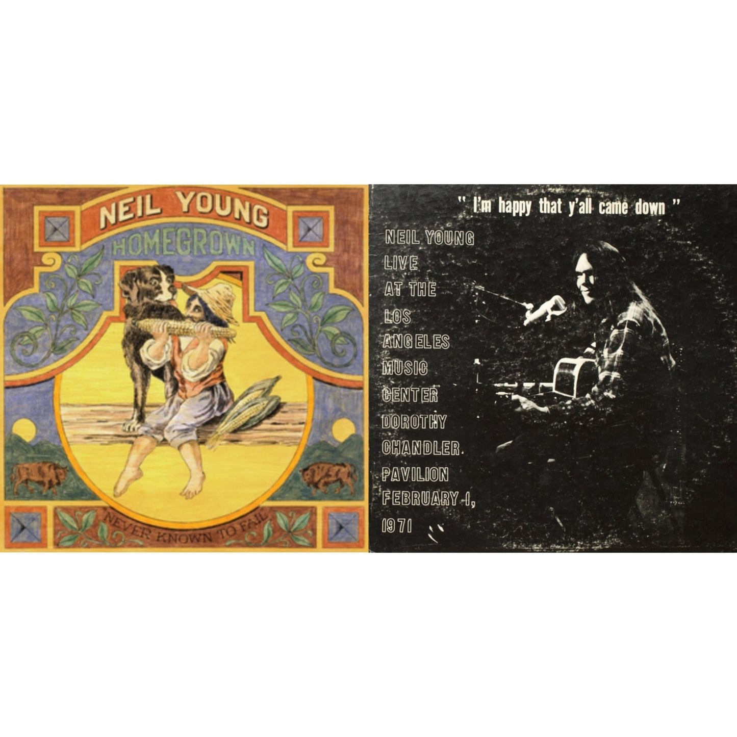 Dorothy Chandler Pavilion 1971 & Homegrown