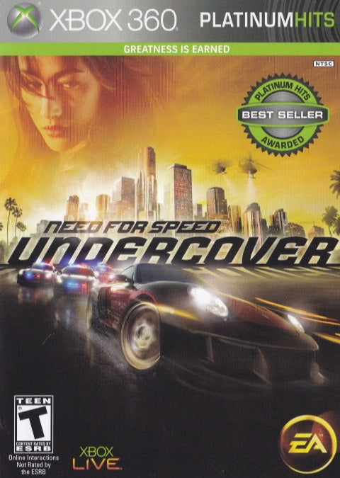 Need For Speed: Undercover (Platinum Hits) (Xbox 360)