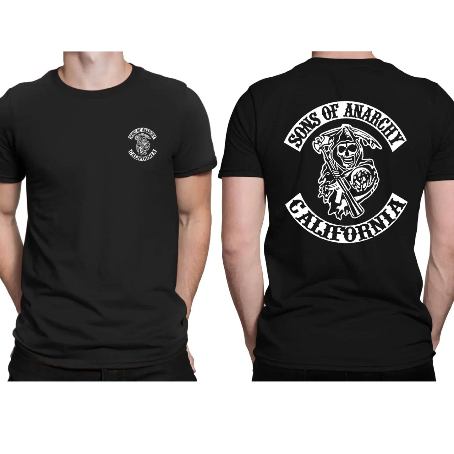 New Sons of Casual Oversized  Anarchy Samcro Rock Punk Essential T-shirt Men T-shirts Graphic Streetwear S-5XL Amazing T Shirt - Premium  from Lizard Vigilante - Just $20.99! Shop now at Lizard Vigilante