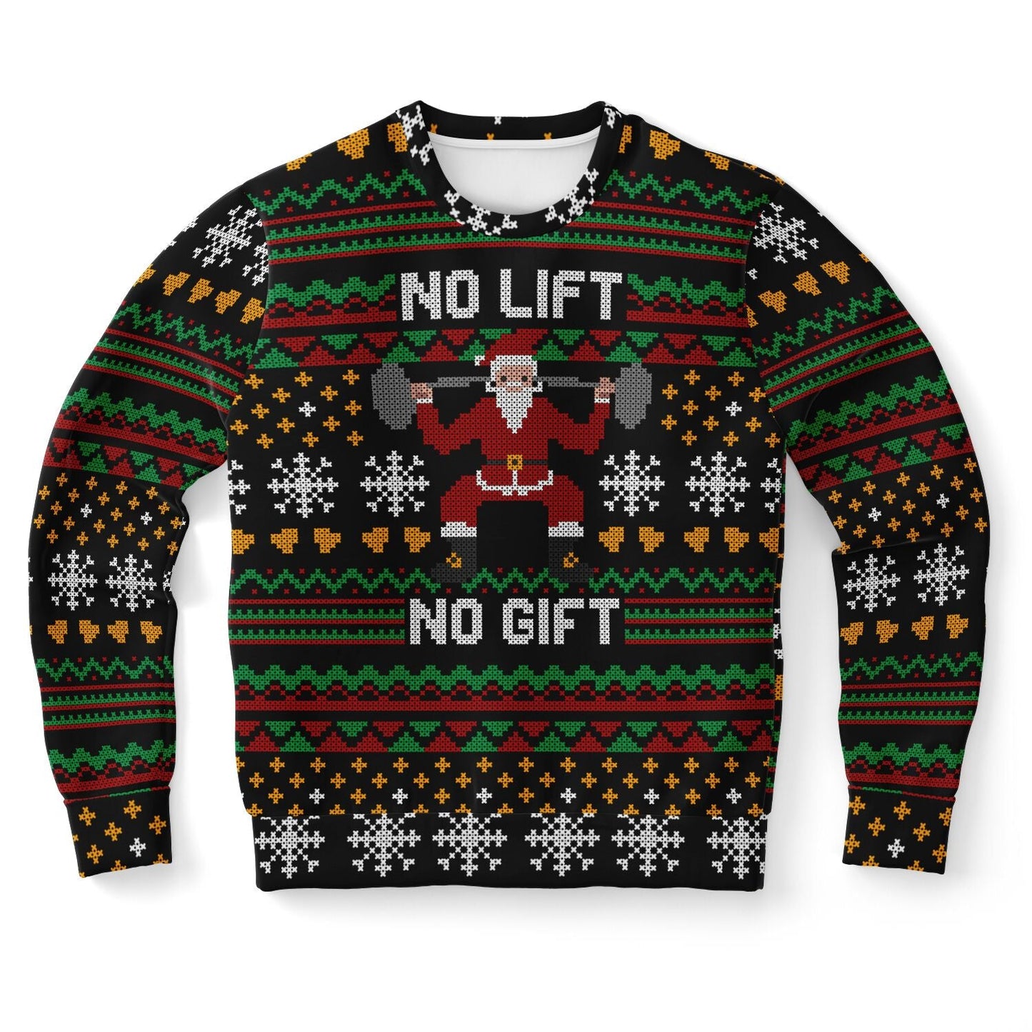 No Lift No Gift Christmas Sweatshirt