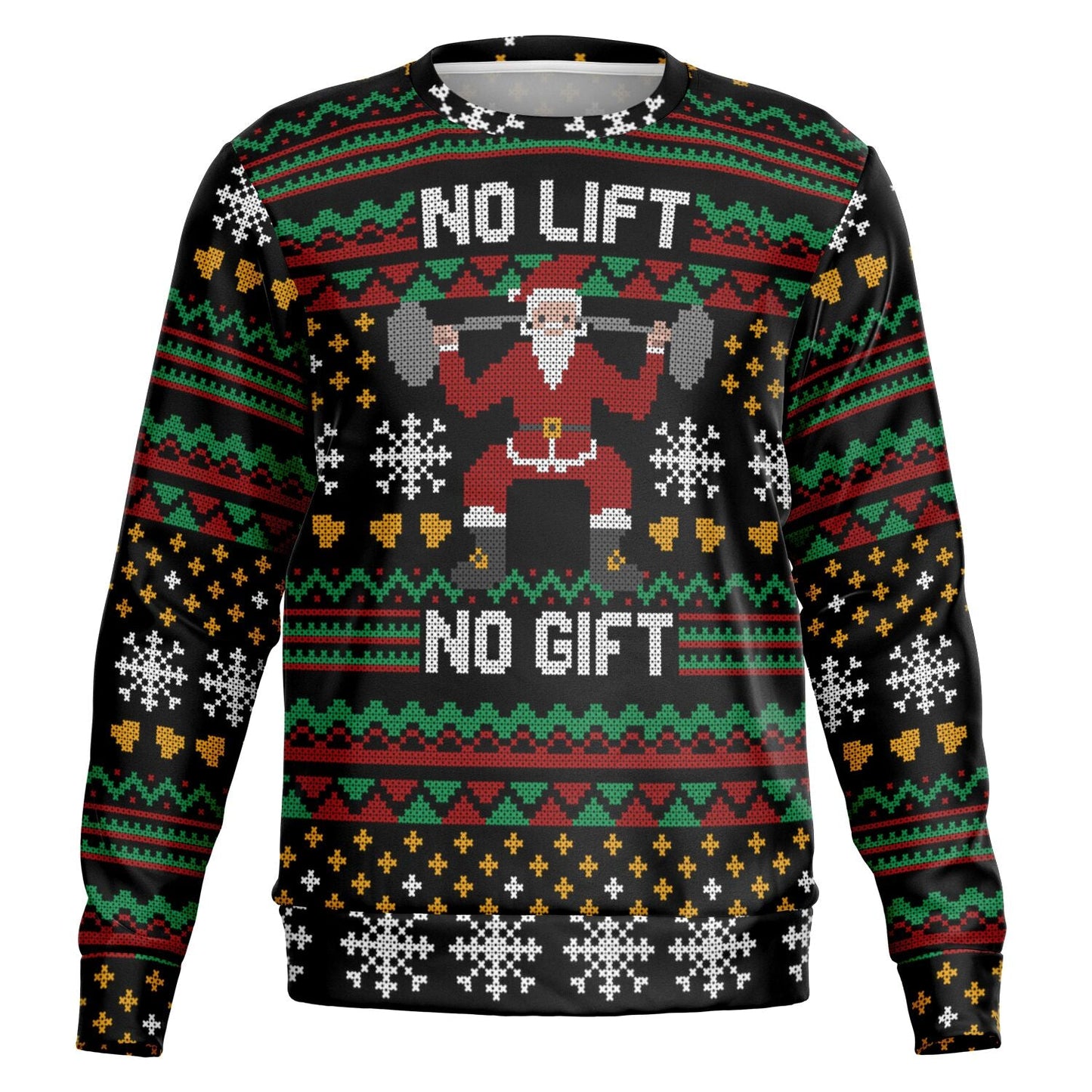 No Lift No Gift Christmas Sweatshirt