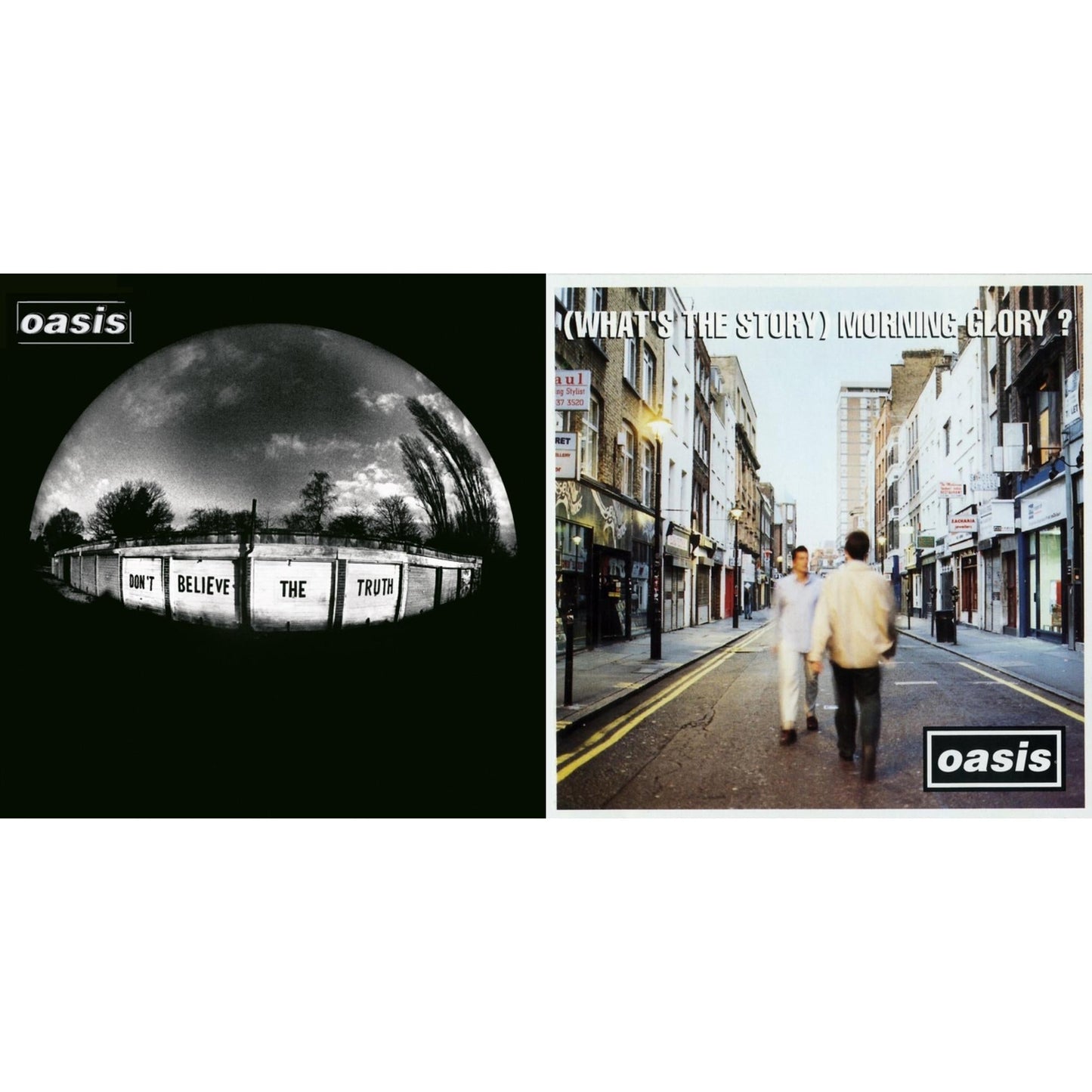 Oasis - Don't Believe The Truth (180G) & (What’S The Story) Morning Glory? - LP Vinyl Bundle