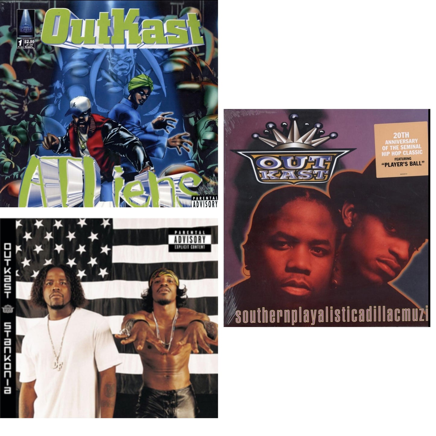 Atliens & Stankonia & Southernplayalisticadillacmuzik