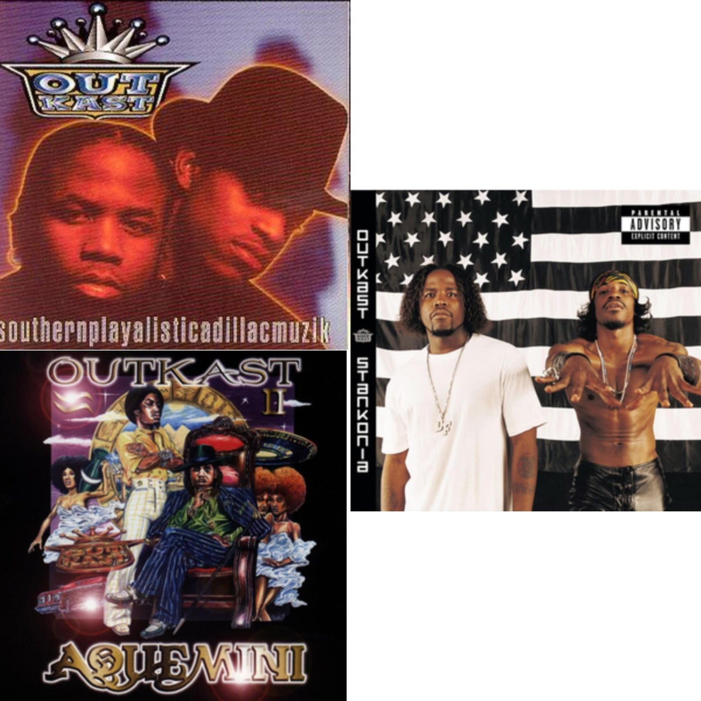 Southernplayalisticadillacmuzik & Aquemini & Stankonia