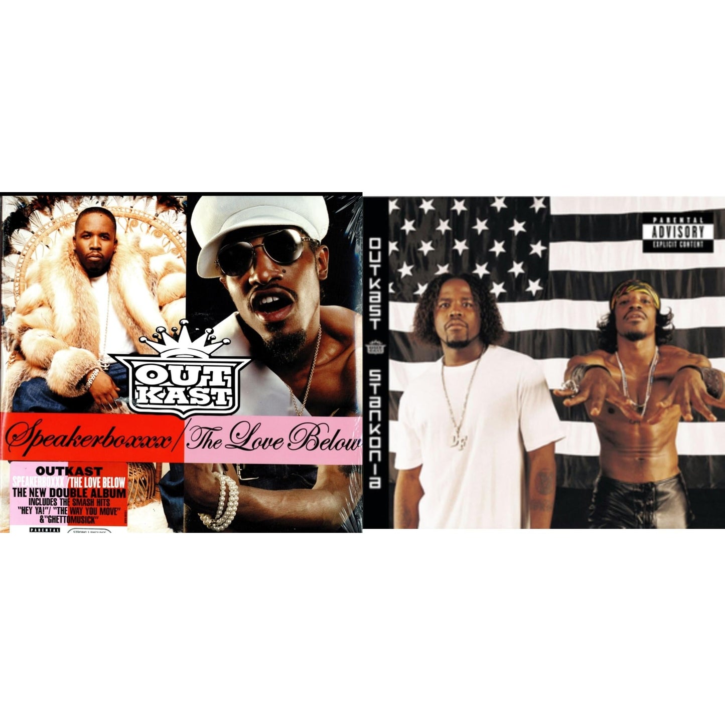 Outkast - Stankonia & Speakerboxxx / Love Below - LP Vinyl Bundle