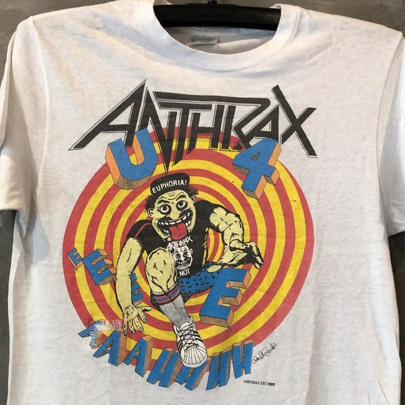 Thrash Band Speed Metal T-shirt Short Sleeve Anthrax - Lizard Vigilante