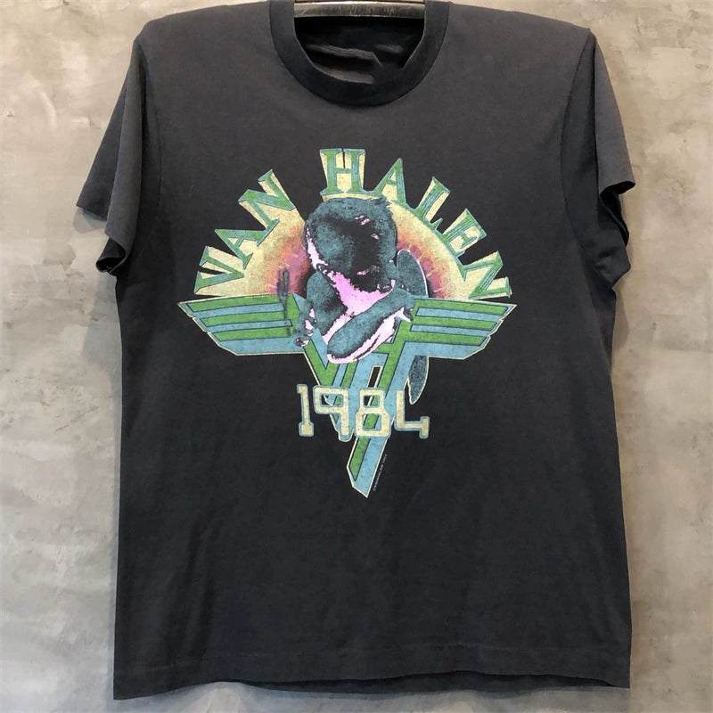 The Van Halen 'Heavy Metal OS' T-Shirt That Will Make You a Rock Legend - Premium T-shirt from Lizard Vigilante - Just $28.88! Shop now at Lizard Vigilante