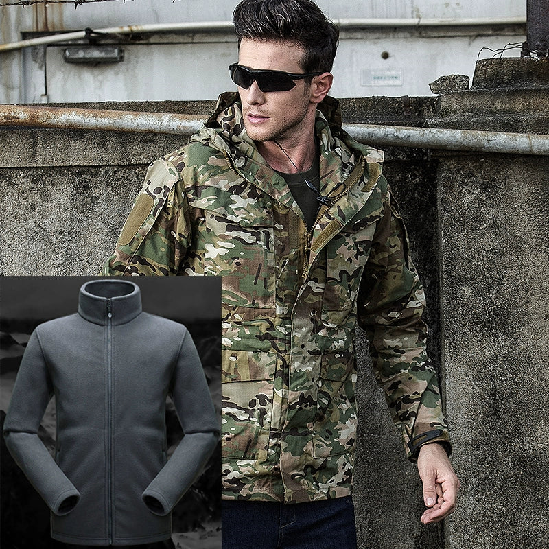 Tactical Urban Jacket: Versatile & Durable for All Seasons - Premium jacket from Lizard Vigilante - Just $54.88! Shop now at Lizard Vigilante