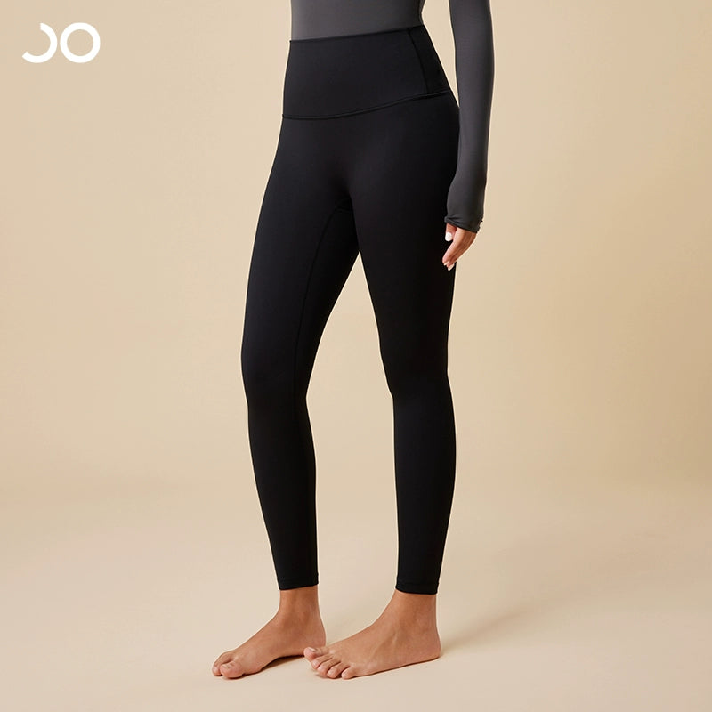 Jiao Ma Algin Fabric High Waist Hip Raise Yoga Pants for Women - Heattech Ankle-Length Leggings - Premium yoga pants from Lizard Vigilante - Just $114.99! Shop now at Lizard Vigilante