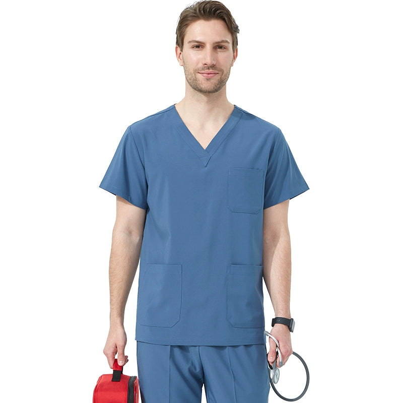 Du Milan Quick-Drying T-shirt Stretch Doctor Hand Washing Suit - Premium scrubs from Lizard Vigilante - Just $38.88! Shop now at Lizard Vigilante