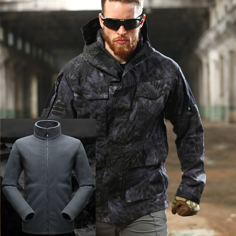 Tactical Urban Jacket: Versatile & Durable for All Seasons - Premium jacket from Lizard Vigilante - Just $54.88! Shop now at Lizard Vigilante