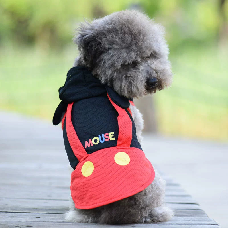 Breathable Summer Teddy Vest - Mickey Panda Pet Costume for Dogs - Premium pet costume from Lizard Vigilante - Just $19.99! Shop now at Lizard Vigilante