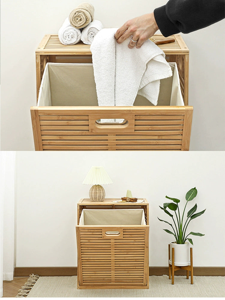 Internet Celebrity Ins Japanese Bedroom Storage Basket with Lid - Premium laundry hamper from Lizard Vigilante - Just $70.99! Shop now at Lizard Vigilante