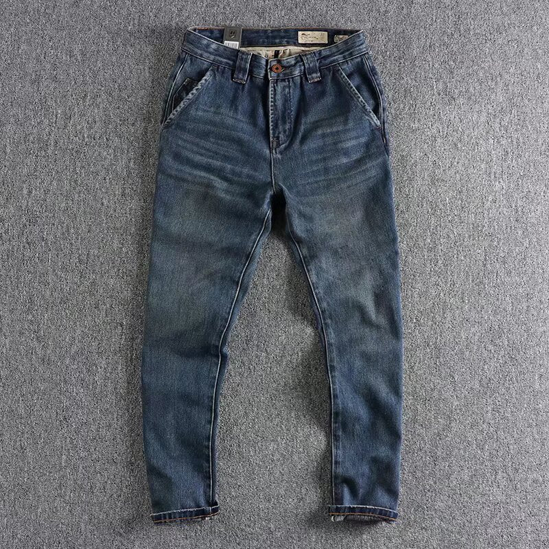 Stretch Men's Oversized Casual Trousers