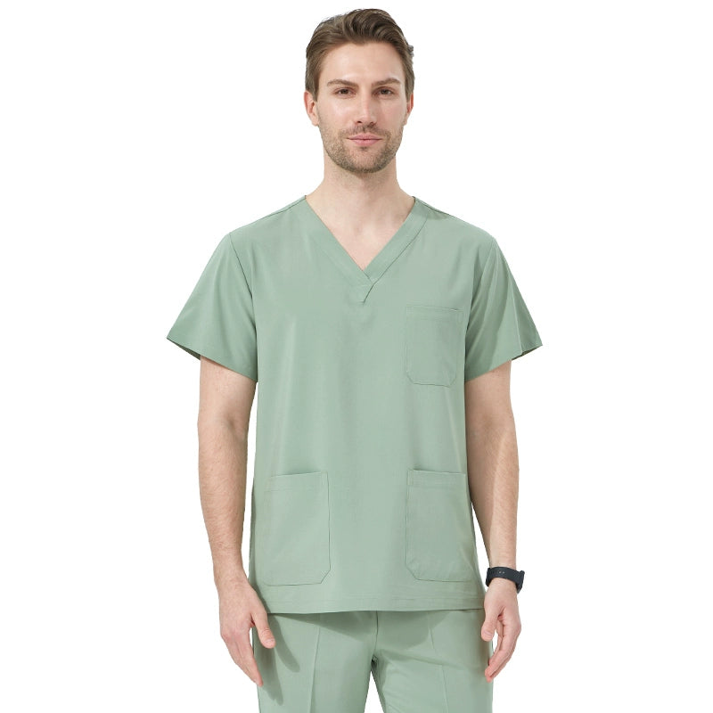 Du Milan Quick-Drying T-shirt Stretch Doctor Hand Washing Suit - Premium scrubs from Lizard Vigilante - Just $38.88! Shop now at Lizard Vigilante