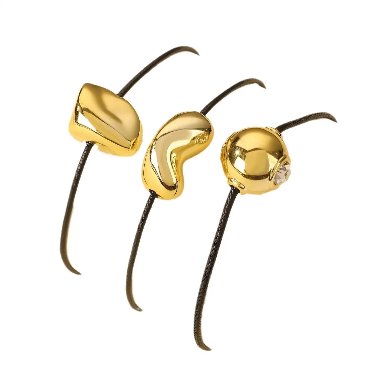 Women's Simple Ball Love Knotted Bracelet Necklace