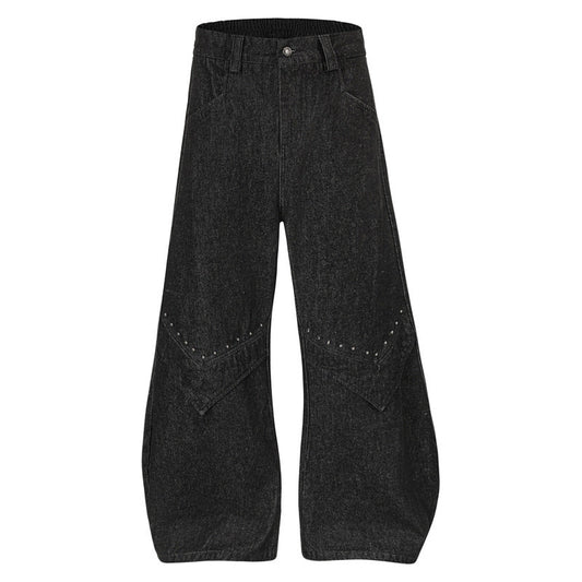 Men's American-style Casual High Street Profile Jeans