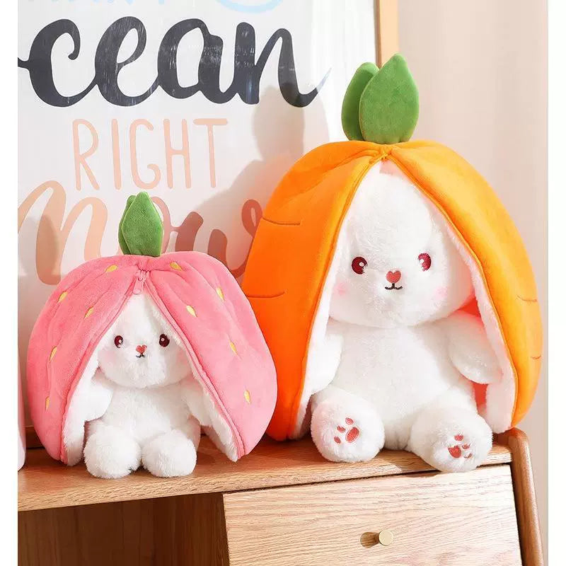 Soothing Transformation Bunny Girl Pillow Stuffed Toy – Plush PP Cotton Rabbit Doll for All Ages - Premium toy from Lizard Vigilante - Just $16.88! Shop now at Lizard Vigilante