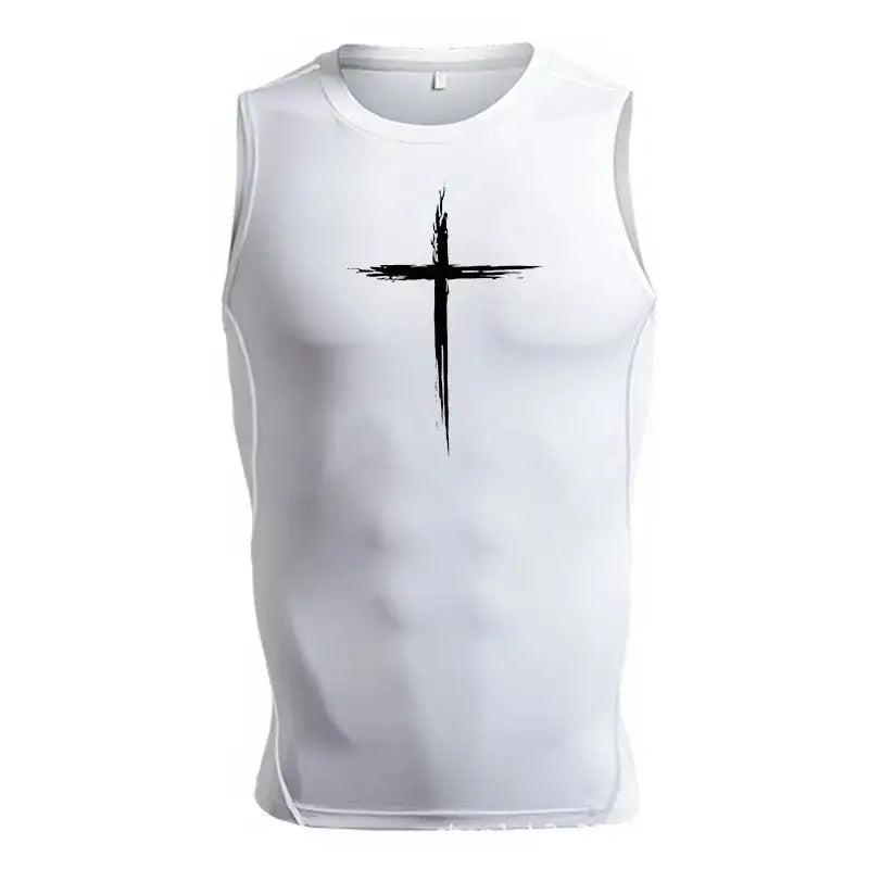Fashion Men's Summer Breathable Training Sports Vest