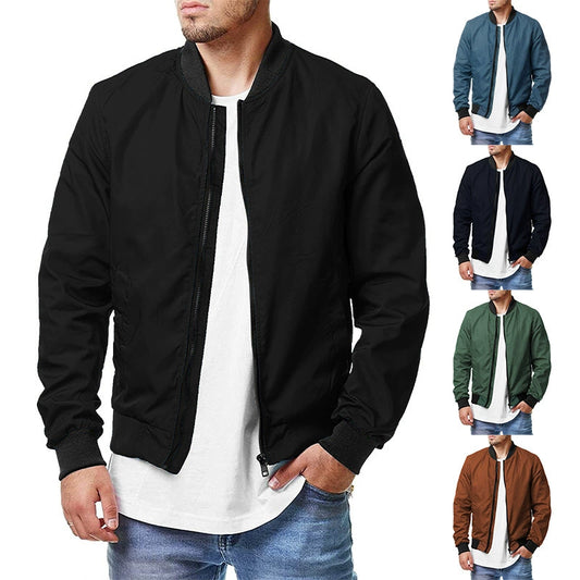 Men's Retro Japanese Style Bomber Jacket - Premium  from Lizard Vigilante - Just $26.99! Shop now at Lizard Vigilante