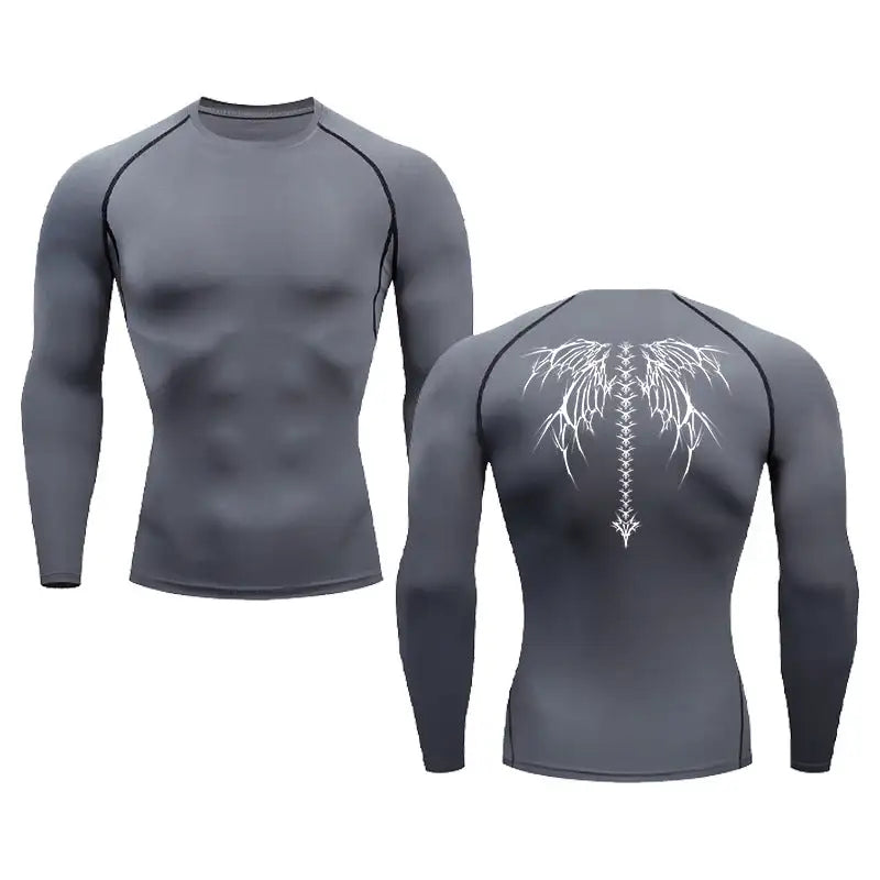 Summer Men's Short-sleeved Fashion Outdoor Casual Printed Quick-drying T-shirt