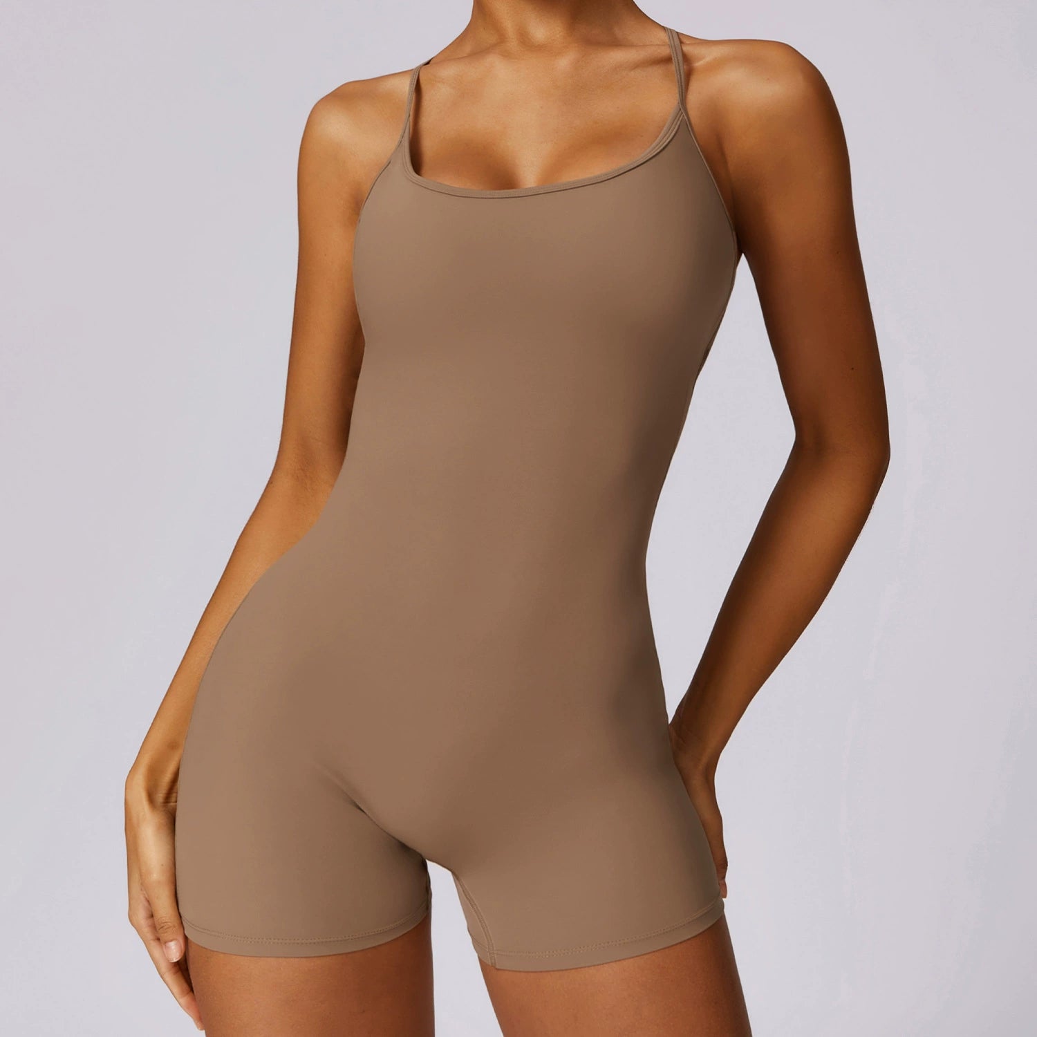 Quick-Drying Nude Feel Hip Lifting Women's Summer Running Sling One-Piece - Premium  from Lizard Vigilante - Just $27.99! Shop now at Lizard Vigilante