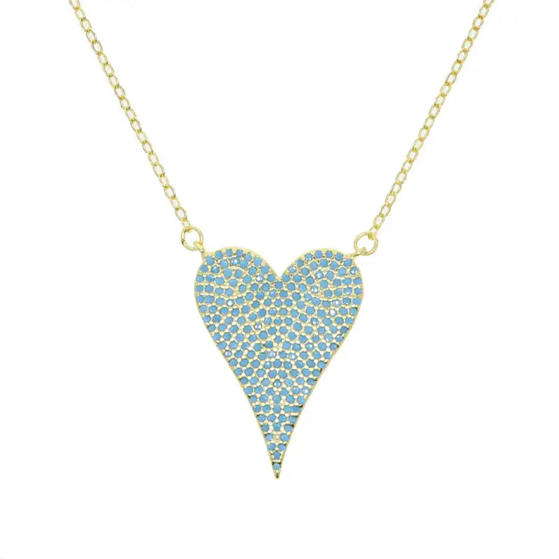 Women's Fashion Personality Heart Temperamental Necklace