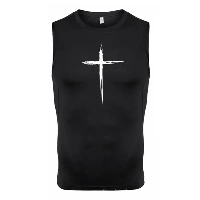 Fashion Men's Summer Breathable Training Sports Vest