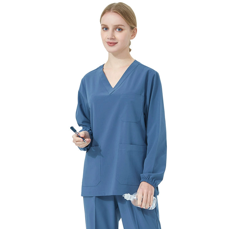 Du Milan Quick-Drying T-shirt Stretch Doctor Hand Washing Suit - Premium scrubs from Lizard Vigilante - Just $38.88! Shop now at Lizard Vigilante