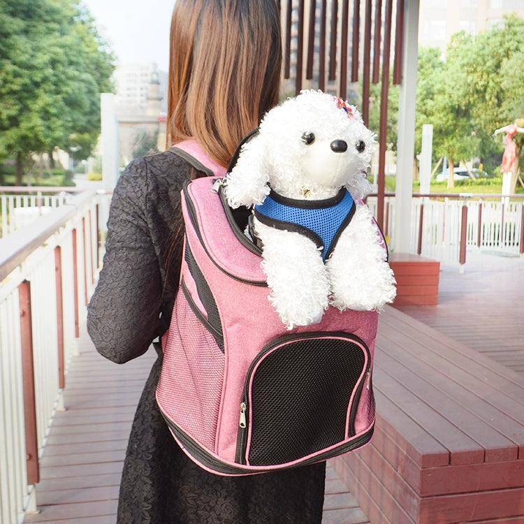 Dog Backpack Small and Medium-Sized Dogs Large Capacity Diapers Cat Travel Backpacks Corgi Teddy Hidden Weekend Bag - Lizard Vigilante