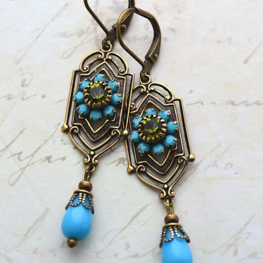 European And American Retro Earring Pendant For Ladies