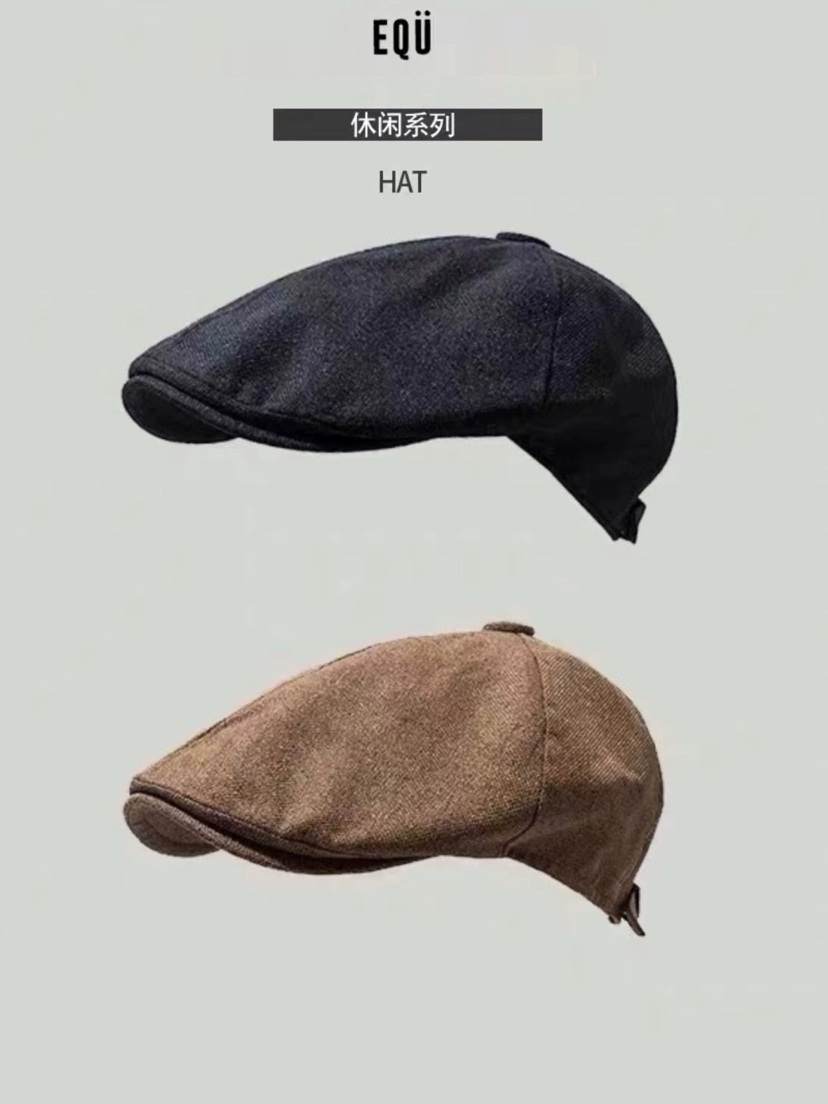 Vintage Super Comfortable Autumn Winter Retro Beret Hat - Stylish Linen Dome Hat for Men and Women, Neutral Color, Short Eaves, Light and Breezy for All Seasons - Premium beret from Lizard Vigilante - Just $31.08! Shop now at Lizard Vigilante