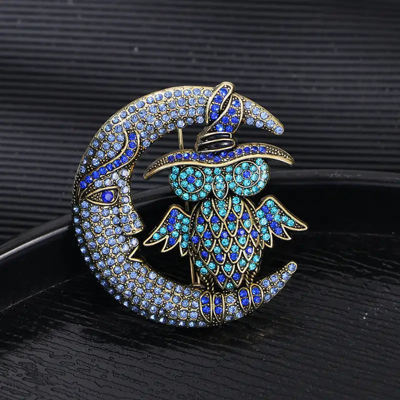 Heavy Industry Full Diamond Animal Pin Women's Accessories
