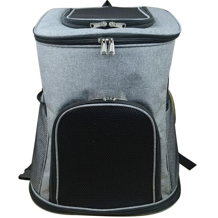 Dog Backpack Small and Medium-Sized Dogs Large Capacity Diapers Cat Travel Backpacks Corgi Teddy Hidden Weekend Bag - Lizard Vigilante