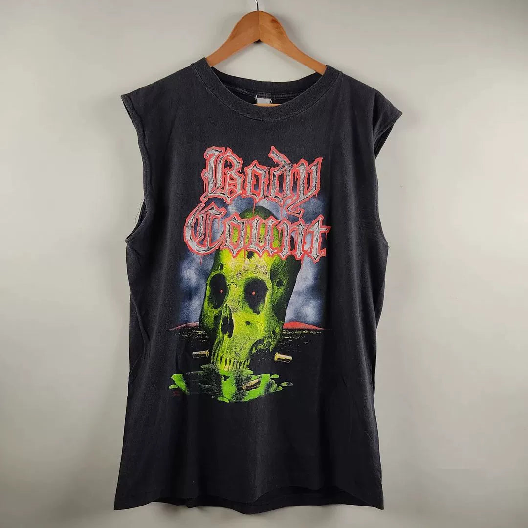 Body Count Heavy Metal Ice-T Rock Band Thrash Punk Heavy Sleeveless T-shirt Tank Top - Lizard Vigilante