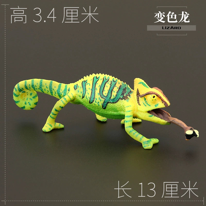 Chameleon Figure: A Realistic and Educational Toy - Premium toy from Lizard Vigilante - Just $10.88! Shop now at Lizard Vigilante