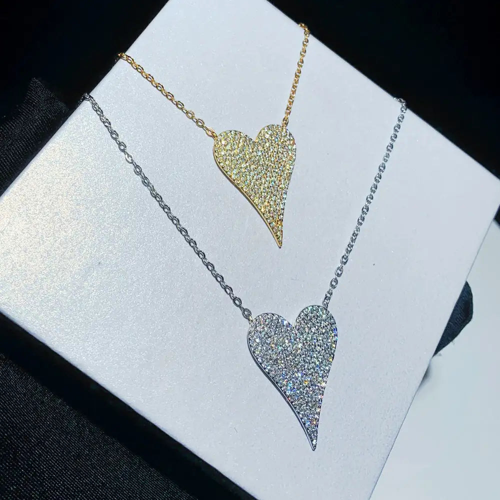 Women's Fashion Personality Heart Temperamental Necklace