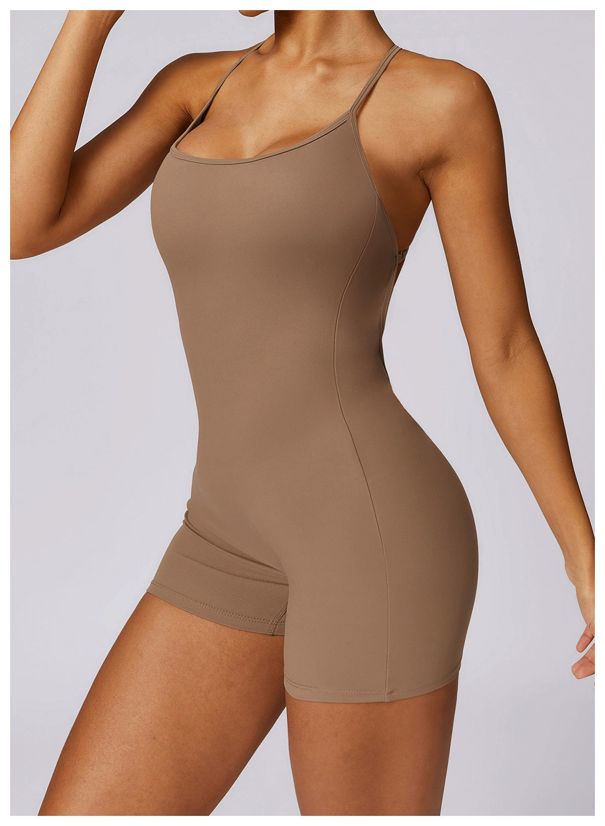 Quick-Drying Nude Feel Hip Lifting Women's Summer Running Sling One-Piece - Premium  from Lizard Vigilante - Just $27.99! Shop now at Lizard Vigilante