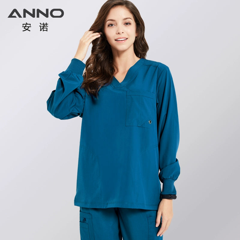 Anno Smooth Nurse Uniform for Men and Women | Comfortable Polyester & Spandex Scrub Set | Unisex Medical Uniform - Premium scrubs from Lizard Vigilante - Just $68.88! Shop now at Lizard Vigilante