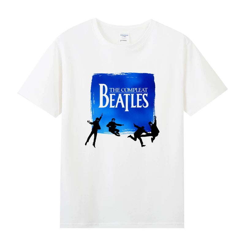 The Rock Band Short Sleeve T-Shirt Beatles Lennon Summer Tee Shirt - Lizard Vigilante
