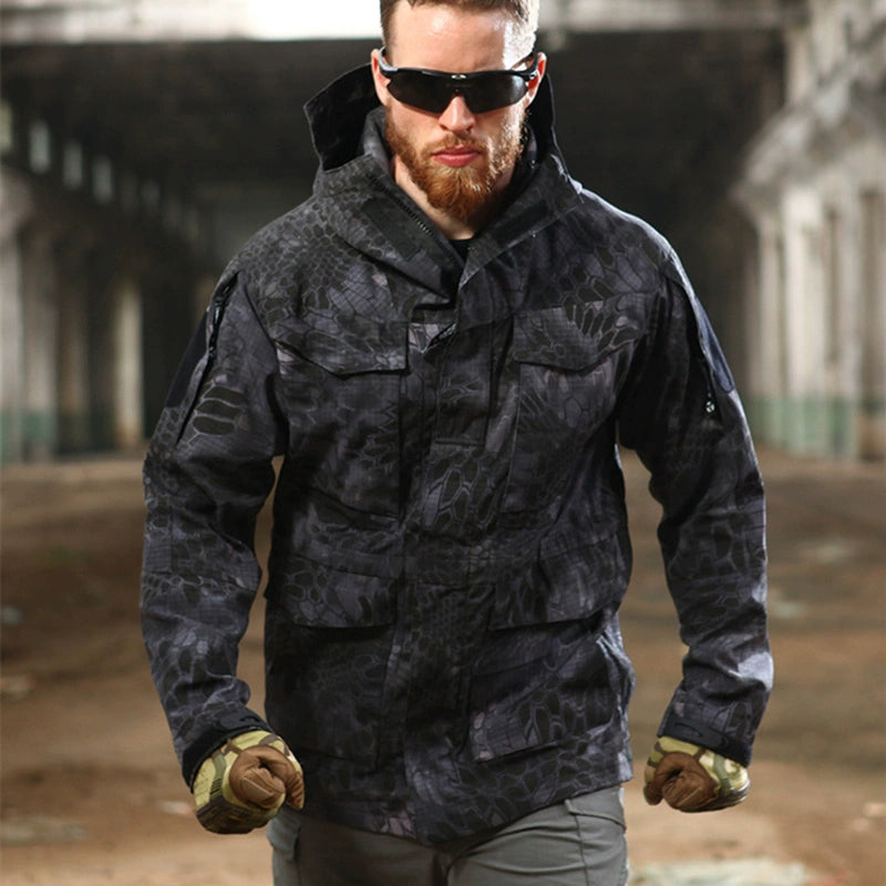 Tactical Urban Jacket: Versatile & Durable for All Seasons - Premium jacket from Lizard Vigilante - Just $54.88! Shop now at Lizard Vigilante